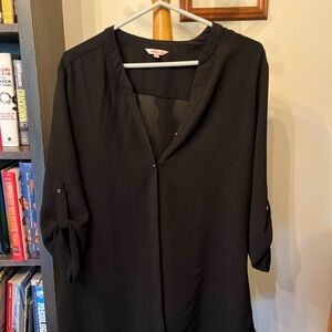 Elegant Black loose Top